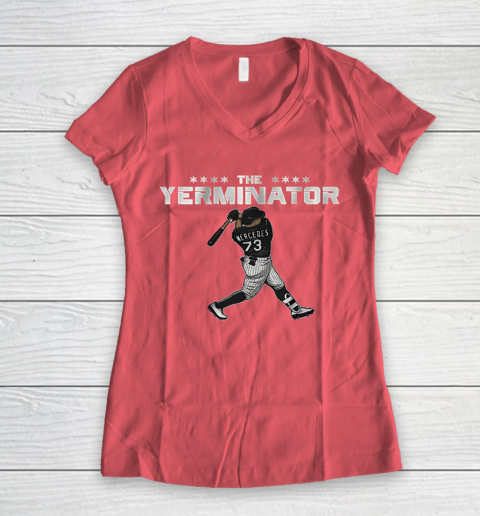The Yerminator Women's V-Neck T-Shirt - Image 5