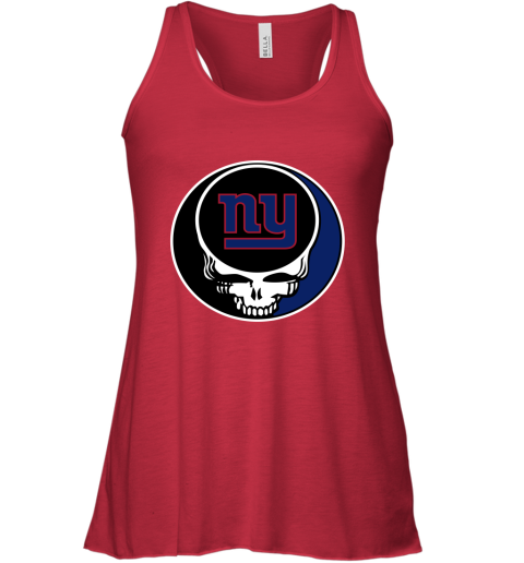 NFL New York Giants Grateful Dead Rock Band Football Sports 1kkSo16oV6p flowy tank 32 95 151514 front red