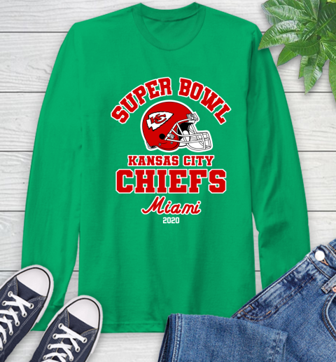 Kansas City Chiefs Super Bowl Champion Miami Logo 2020 NFL Shirts 62
