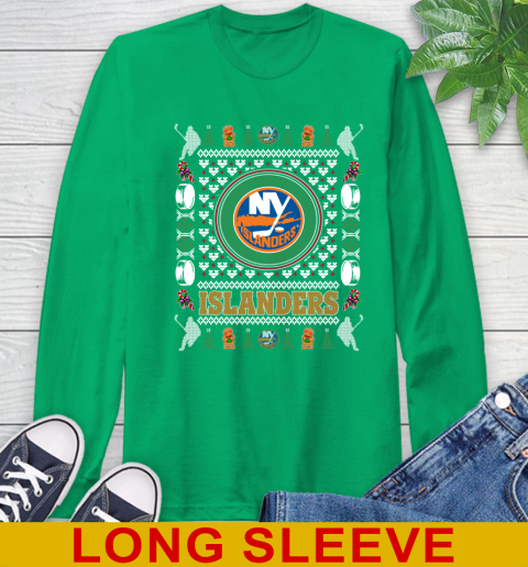 New York Islanders Merry Christmas NHL Hockey Loyal Fan Long Sleeve T-Shirt 8