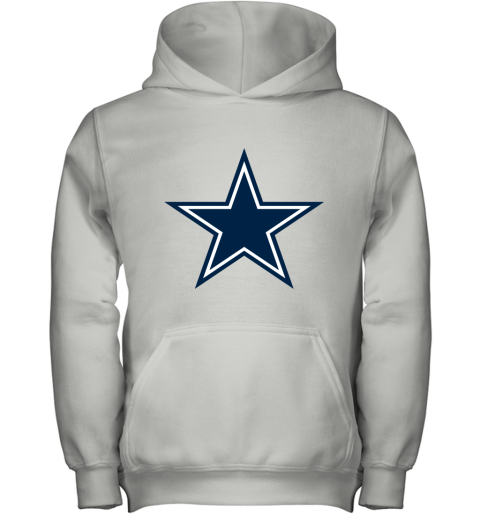 Dallas Cowboys NFL Pro Line by Fanatics Branded Gray Victory Youth Hoodie