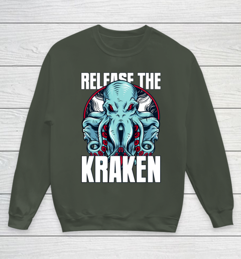 Release the Kraken Youth Sweatshirt 8