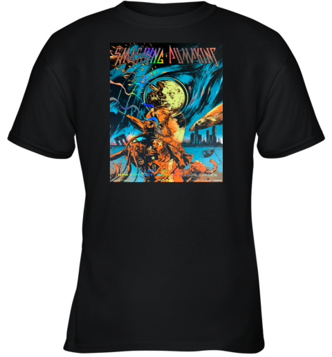 The Smashing Pumpkins New York City October 19, 2022 Rainbow Foil Youth T-Shirt