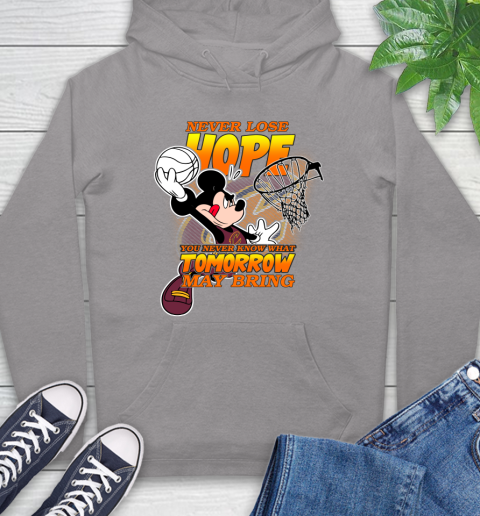 Cleveland Cavaliers NBA Basketball Mickey Disney Never Lose Hope Hoodie 6