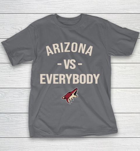Arizona Coyotes Vs Everybody Youth T-Shirt 5