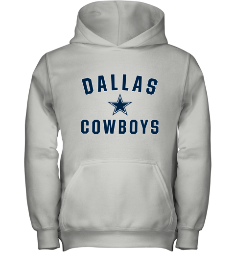 Dallas Cowboys NFL Pro Line by Fanatics Branded Gray Youth Hoodie