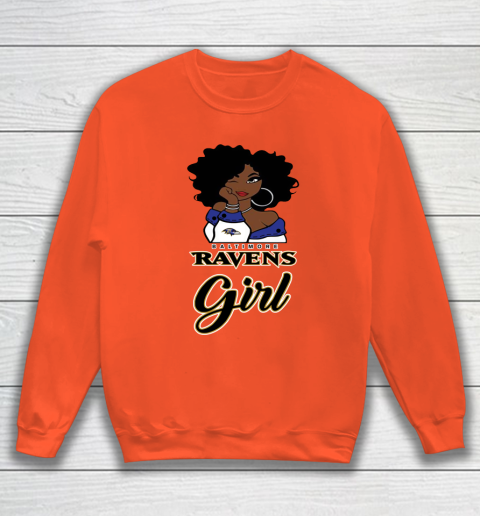 Baltimore Ravens Girl NFL Sweatshirt 4