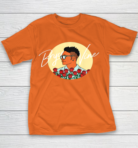 Bryce Vine Merch Circular Roses Youth T-Shirt 4