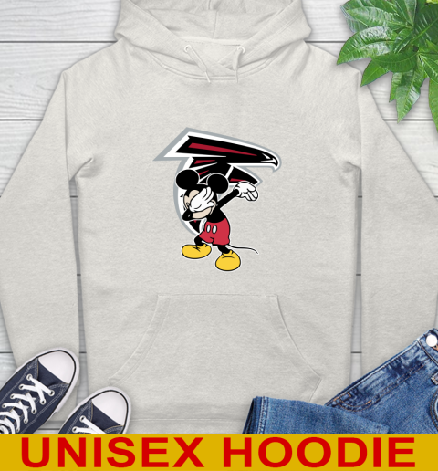 Atlanta Falcons NFL Football Dabbing Mickey Disney Sports Hoodie 12