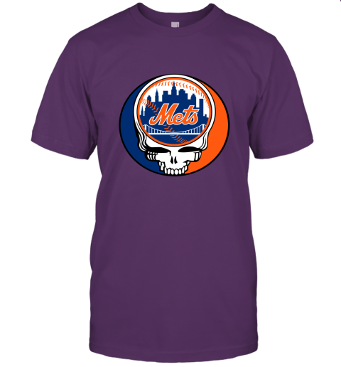 New York Mets The Grateful Dead Baseball MLB Mashup Unisex Jersey Tee