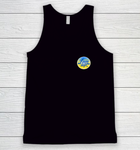 Stand with Ukraine Love Over Anger Music Tank Top