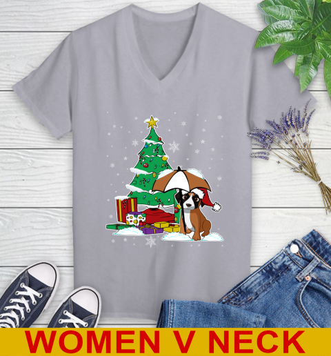 Boxer Christmas Dog Lovers Shirts 217