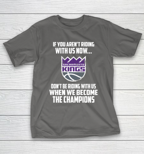 NBA Sacramento Kings Basketball We Become The Champions T-Shirt 8
