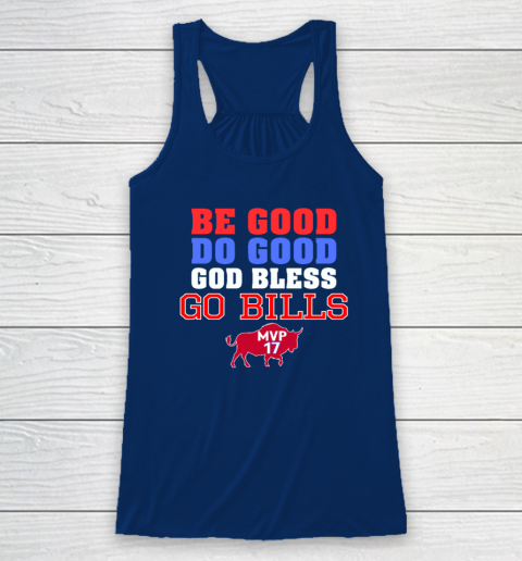 Be Good Do Good God Bless Go Bills Racerback Tank 4