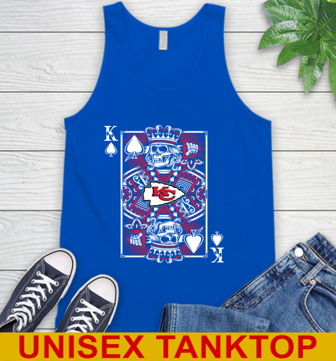 Kansas City Chiefs NFL Football The King Of Spades Death Cards Shirt Tank Top 4