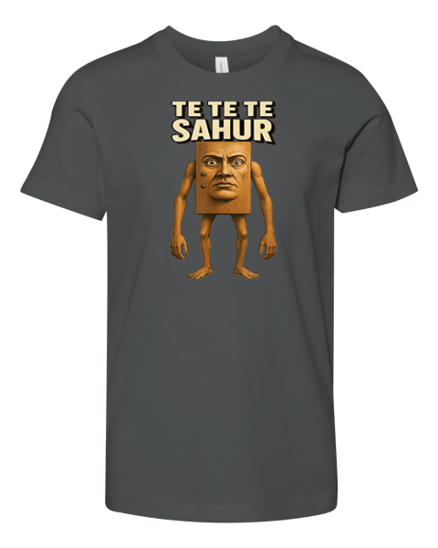Te Te Te Sahur Italian Brainrot Meme Premium Premium Youth T-shirt