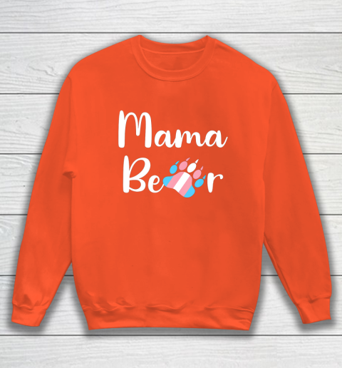 Mama Bear Transgender Mom T Shirt Trans Pride Gift Sweatshirt 3
