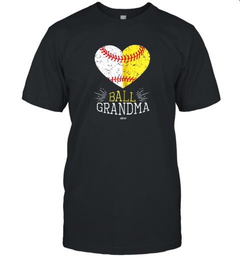 Mom Funny Baseball T Shirt Ball Funny Grandma Softball Gifts Unisex Jersey Tee