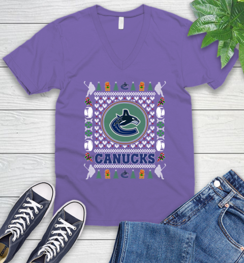 Vancouver Canucks Merry Christmas NHL Hockey Loyal Fan Ugly Shirt 55