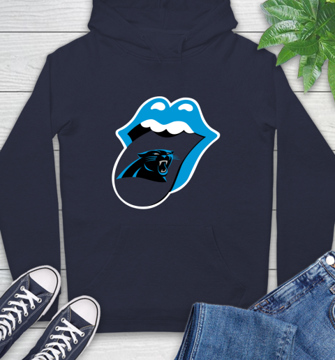 Carolina Panthers NFL Football Lips I Root For My Team Adoring Fan 16
