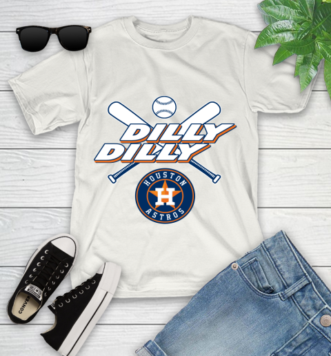 MLB Houston Astros Dilly Dilly Baseball Sports Youth T-Shirt