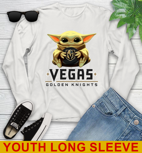 NHL Hockey Vegas Golden Knights Star Wars Baby Yoda Shirt 133