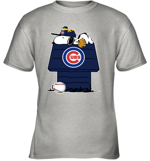 MLB The Peanuts Movie Snoopy Forever Win Or Lose Baseball Chicago Cubs T  Shirt