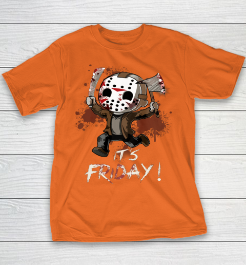 Funny Friday 13th Jason Funny Halloween Horror Youth T-Shirt 4