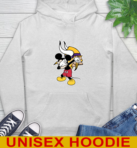 Minnesota Vikings NFL Football Dabbing Mickey Disney Sports Hoodie
