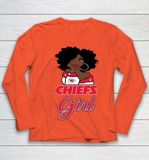 Kansas City Chiefs Girl NFL Youth Long Sleeve 4