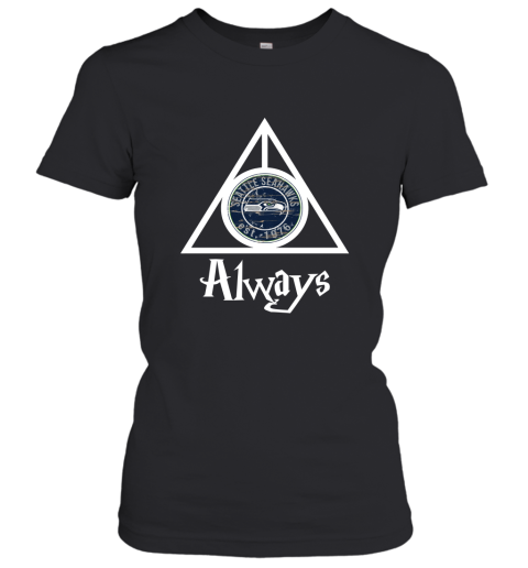 Always Love The Seattle Seahawks x Harry Potter Mashup Women's T-Shirt