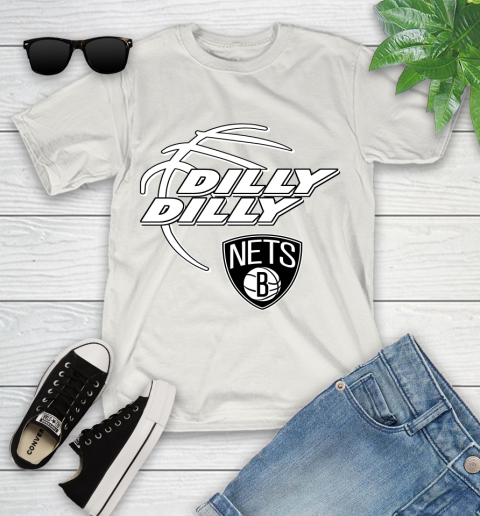 NBA Brooklyn Nets Dilly Dilly Basketball Sports Youth T-Shirt 12