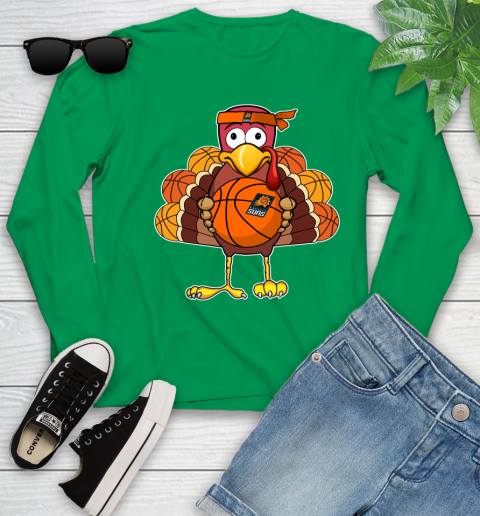 Phoenix Suns Turkey thanksgiving day Youth Long Sleeve 6