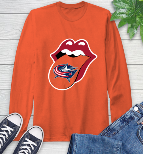 Columbus Blue Jackets NHL Hockey Lips I Root For My Team Adoring Fan 62