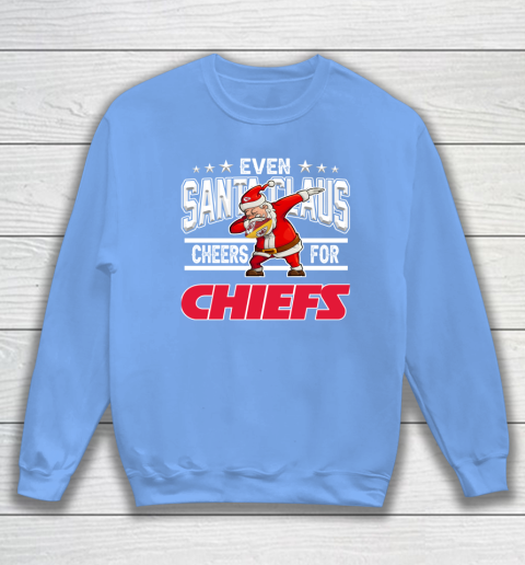 Kansas City Chiefs Even Santa Claus Cheers For Christmas NFL