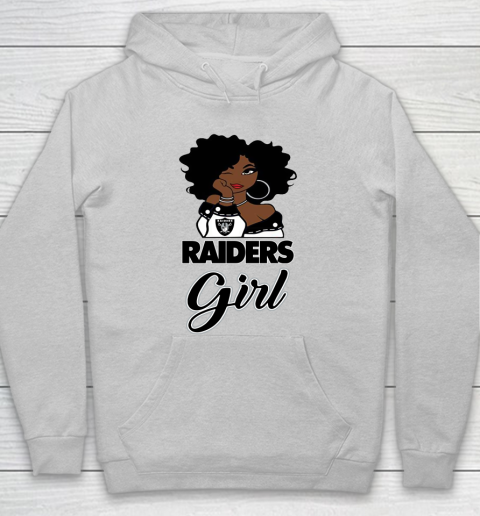 Oakland Raiders Girl NFL Hoodie 6