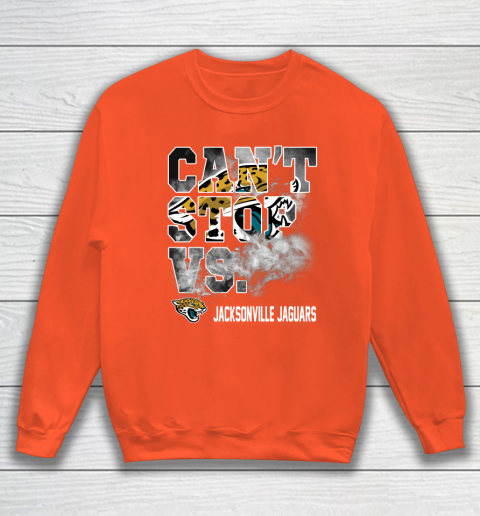NFL Jacksonville Jaguars Can't Stop Vs Sweatshirt 3