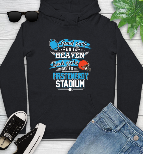 Cleveland Browns NFL Bad Girls Go To Firstenergy Stadium Shirt Youth Hoodie