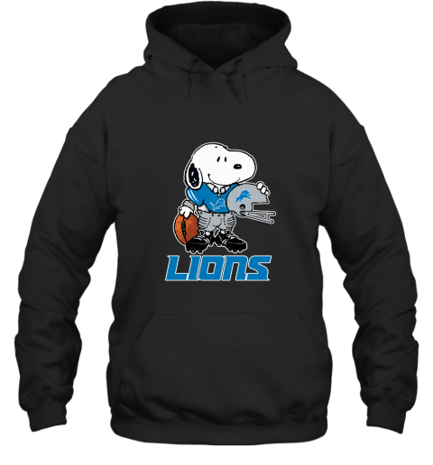 Snoopy A Strong And Proud Detroit Lions Player NFL Hoodie