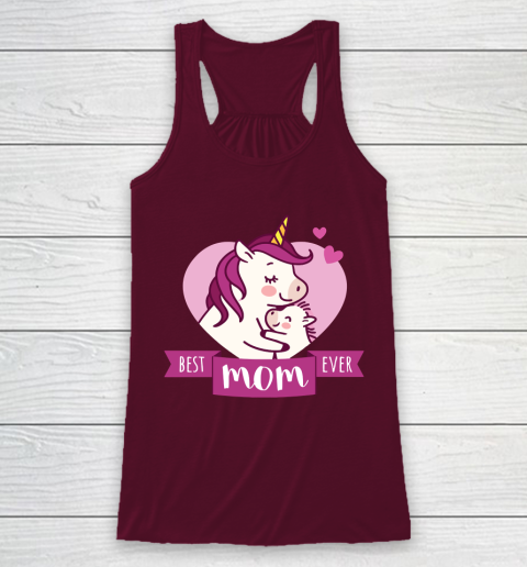 Mother's Day Funny Gift Ideas Apparel  Best Mom Ever T Shirt Racerback Tank 2