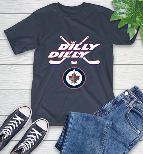 NHL Winnipeg Jets Dilly Dilly Hockey Sports T-Shirt 4