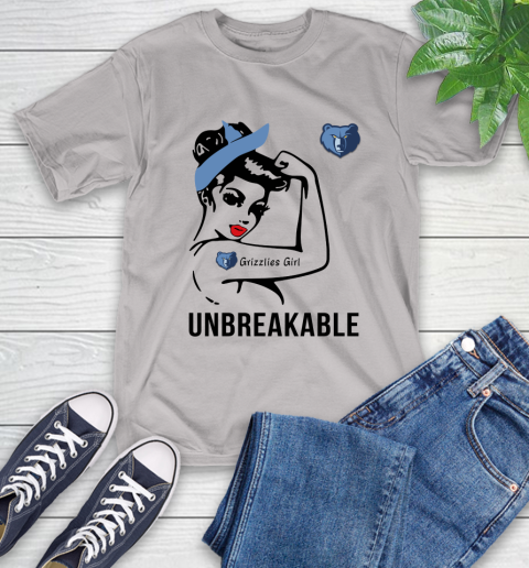 NBA Memphis Grizzlies Girl Unbreakable Basketball Sports T-Shirt 12