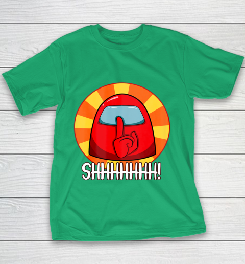 Among Us Game Shirt Cool Among Us shirt Crewmate or Impostor SHHHHHH Youth T-Shirt 3