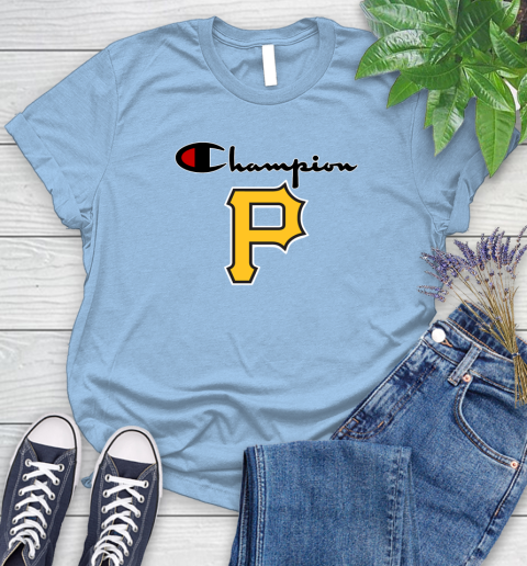 MLB Baseball Pittsburgh Pirates Champion Shirt Women's T-Shirt 6