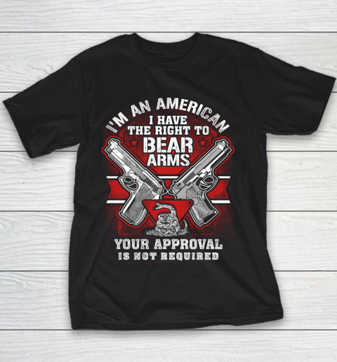 Veteran Shirt Gun Control Right To Bear Arms (2) Youth T-Shirt
