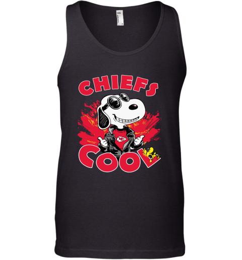 Kansas City Chiefs Snoopy Joe Cool We're Awesome Tank Top