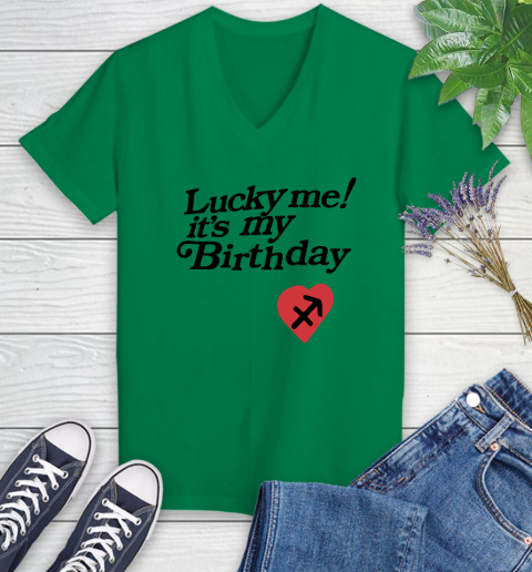 Lucky me it's my birthday shirt 61
