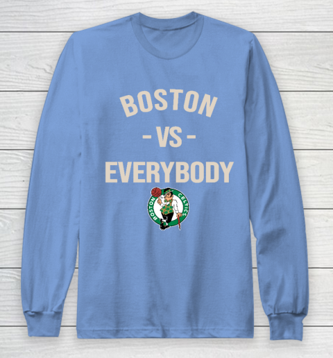 Boston Celtics Vs Everybody Long Sleeve T-Shirt 8