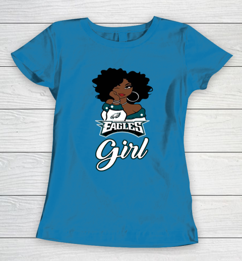 Philadelphia Eagles Girl NFL Women's T-Shirt 8