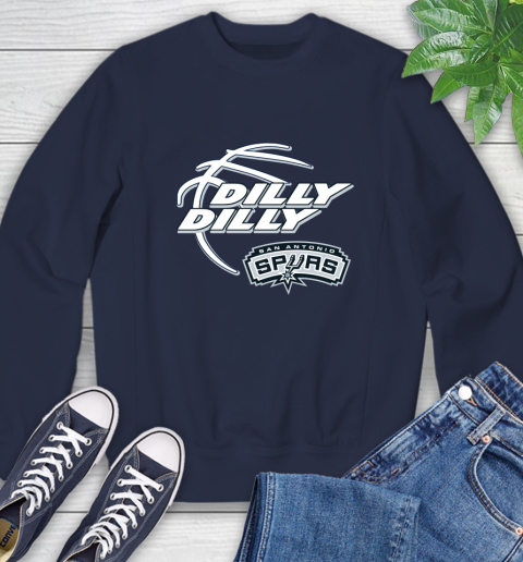 NBA San Antonio Spurs Dilly Dilly Basketball Sports Sweatshirt 3